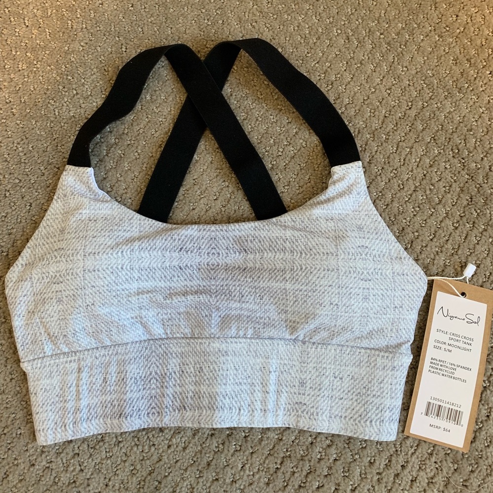 Criss cross tank/sports bra Niyama Sol S/M